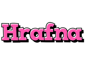 Hrafna girlish logo