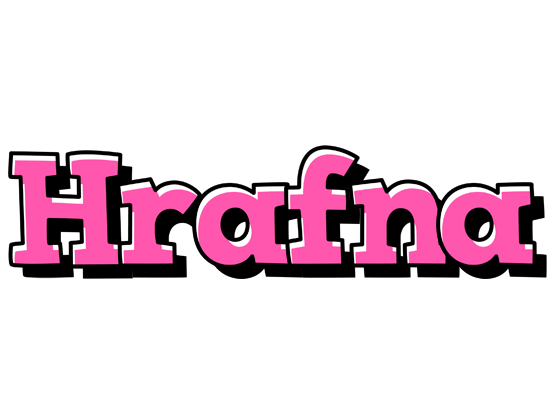 Hrafna girlish logo