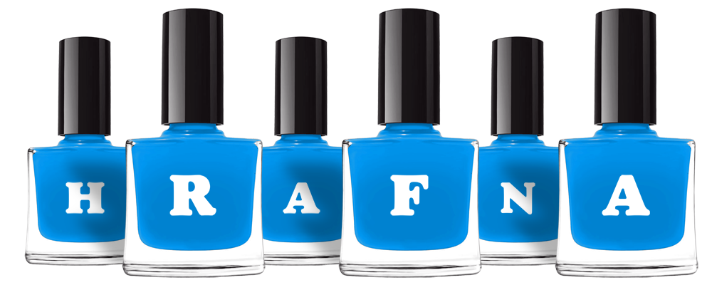 Hrafna glossy logo