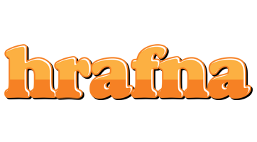 Hrafna orange logo