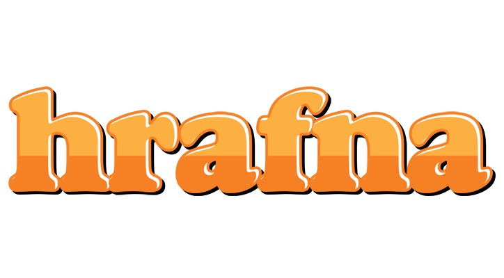 Hrafna orange logo