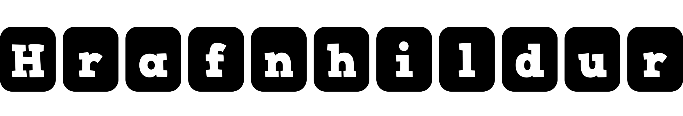 Hrafnhildur box logo