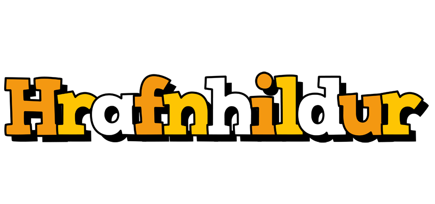 Hrafnhildur cartoon logo