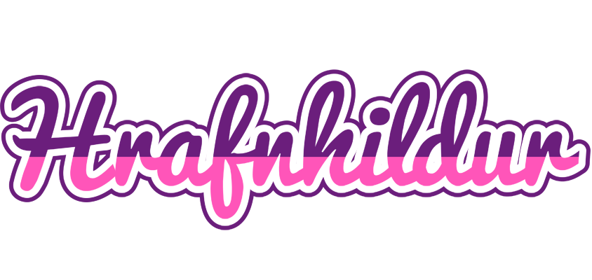 Hrafnhildur cheerful logo