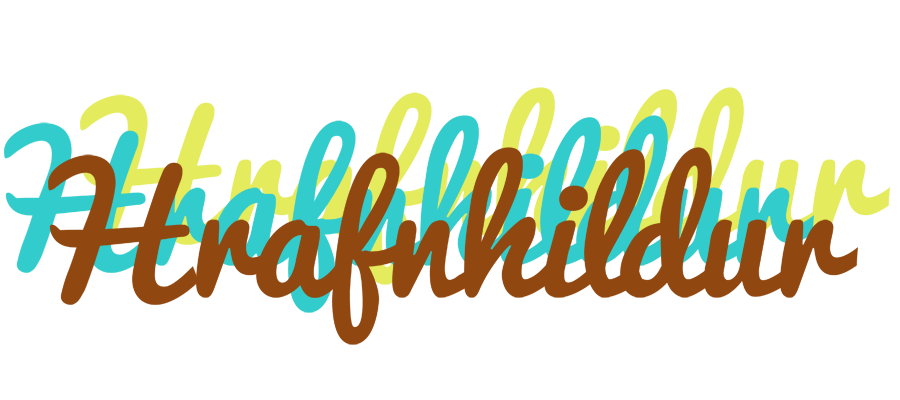 Hrafnhildur cupcake logo