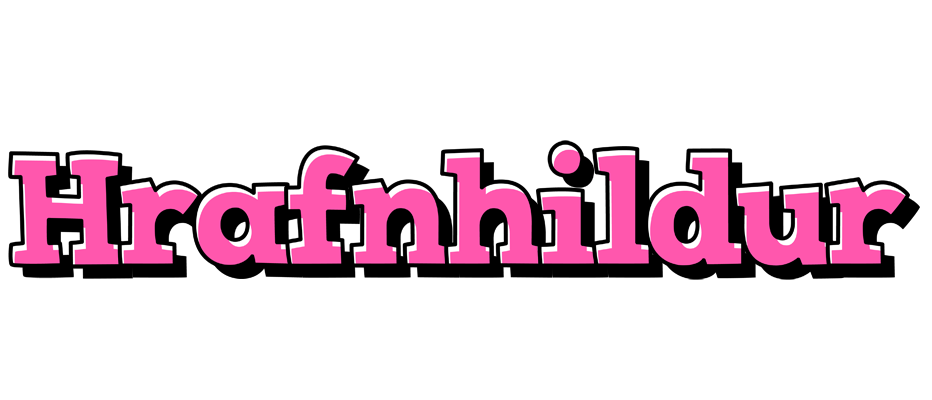 Hrafnhildur girlish logo