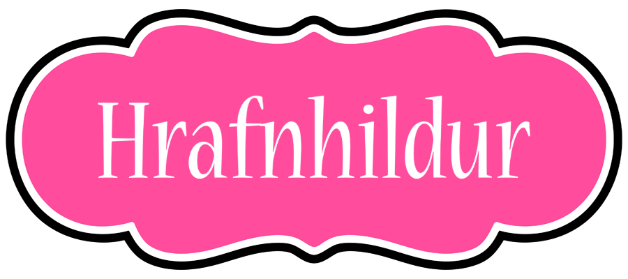 Hrafnhildur invitation logo