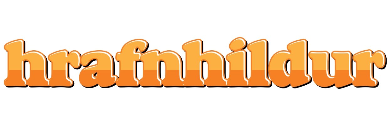 Hrafnhildur orange logo