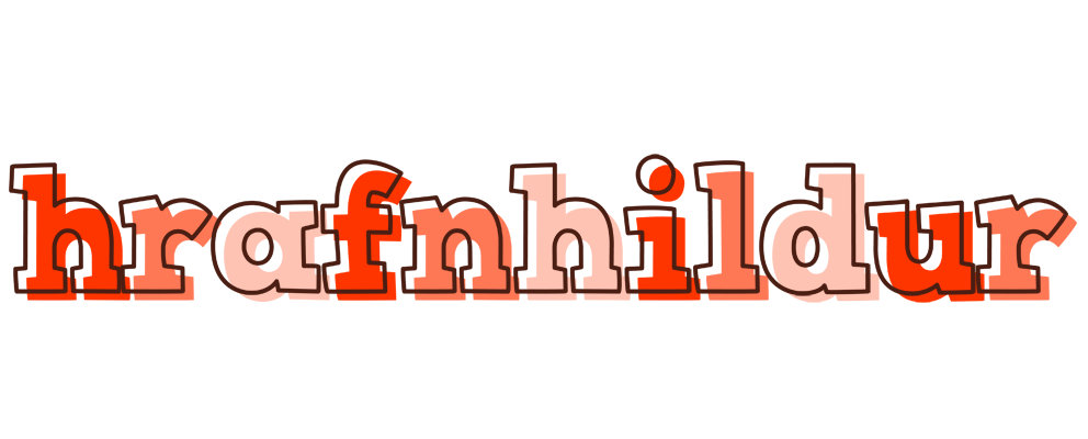 Hrafnhildur paint logo