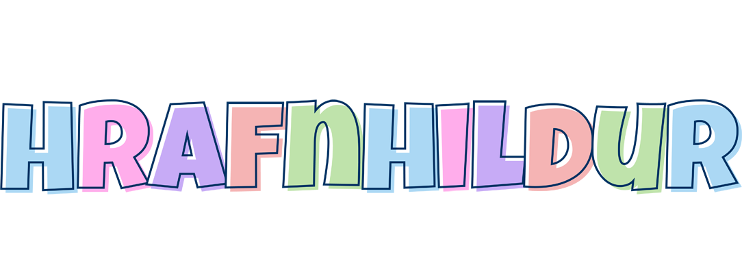 Hrafnhildur pastel logo