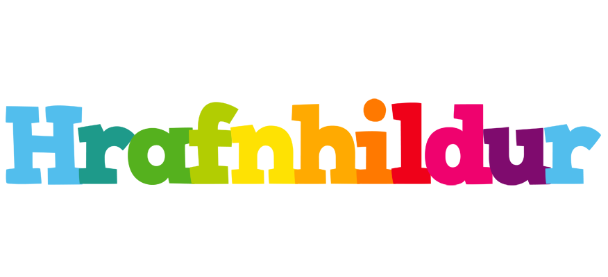 Hrafnhildur rainbows logo
