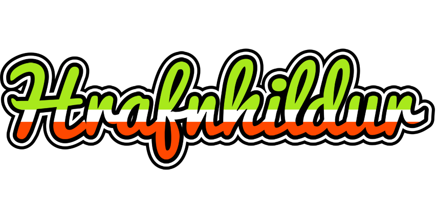 Hrafnhildur superfun logo