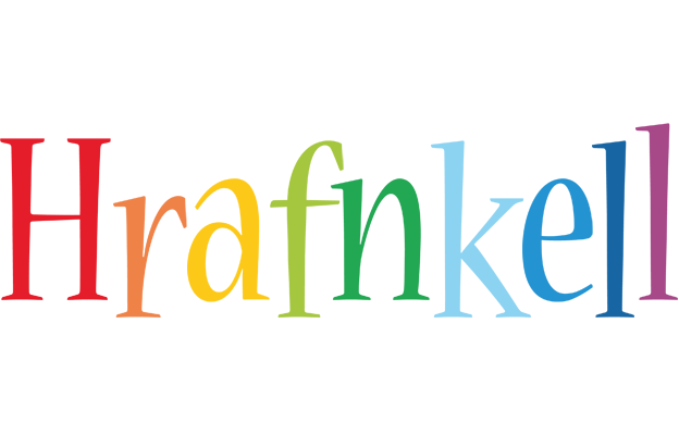Hrafnkell birthday logo