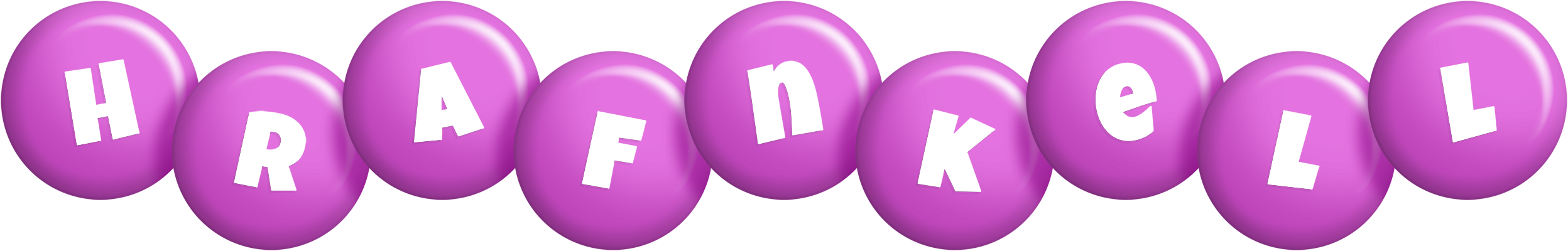 Hrafnkell candy-purple logo