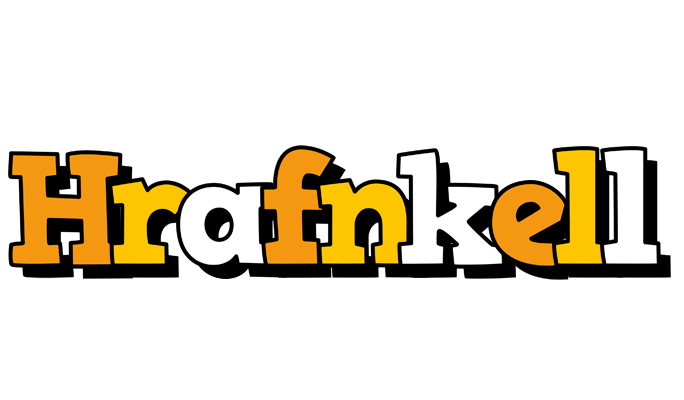 Hrafnkell cartoon logo