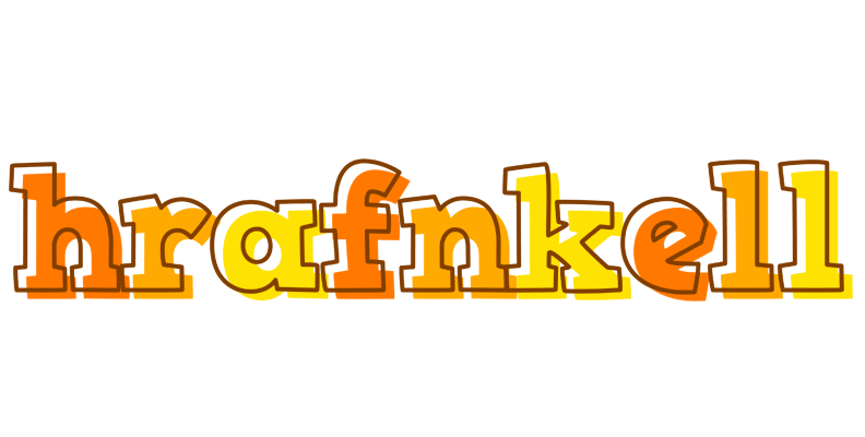 Hrafnkell desert logo