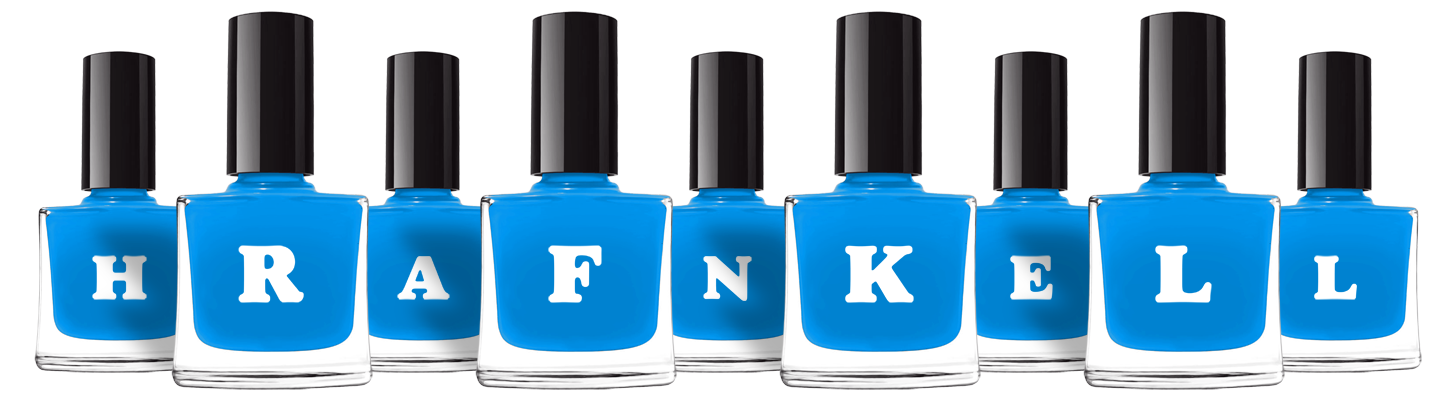 Hrafnkell glossy logo