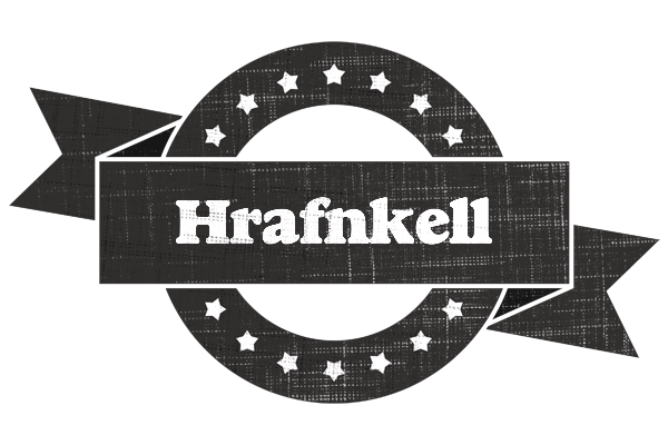Hrafnkell grunge logo