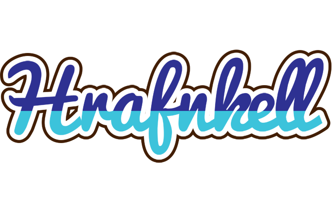 Hrafnkell raining logo