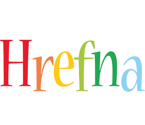 Hrefna birthday logo