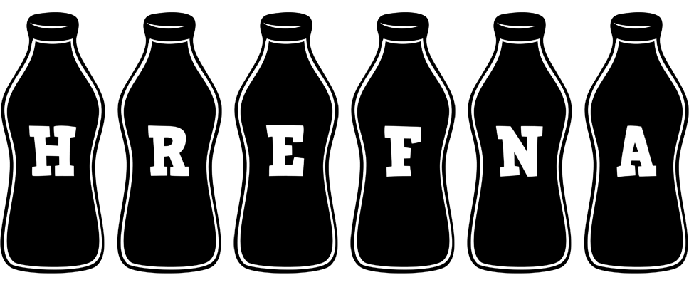 Hrefna bottle logo