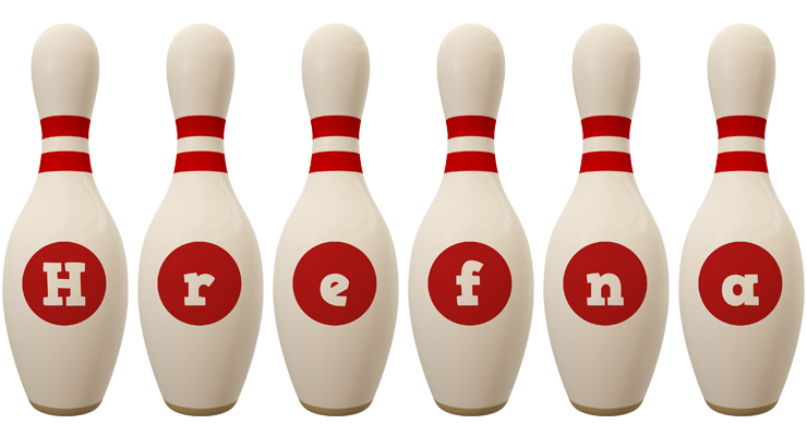 Hrefna bowling-pin logo
