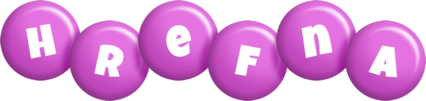 Hrefna candy-purple logo