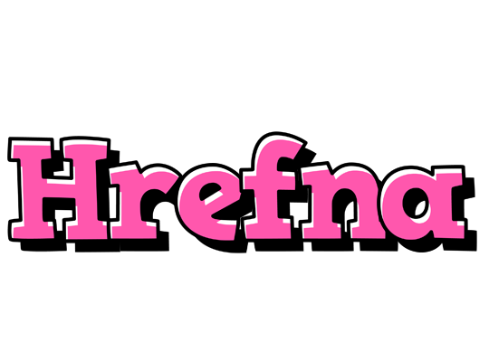 Hrefna girlish logo