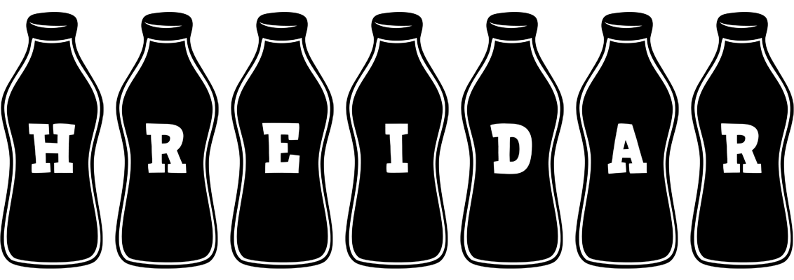 Hreidar bottle logo