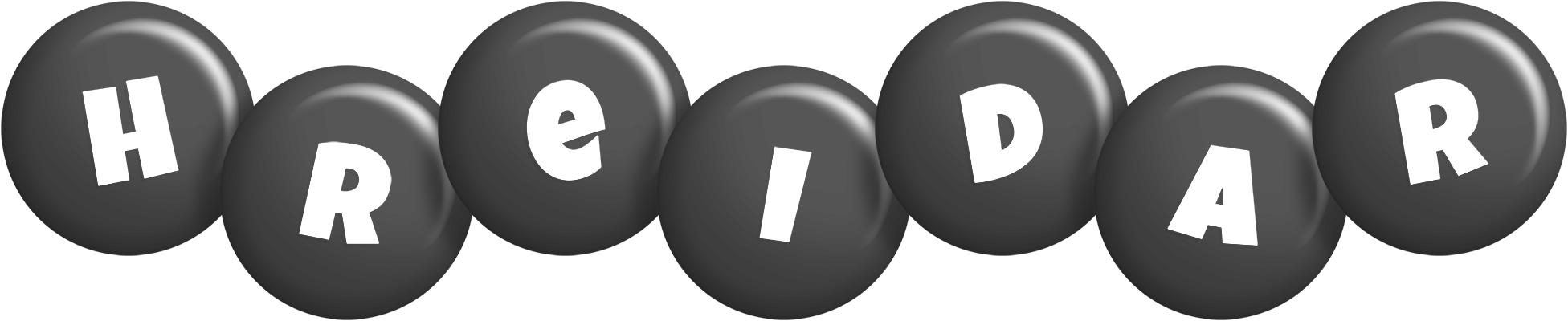 Hreidar candy-black logo