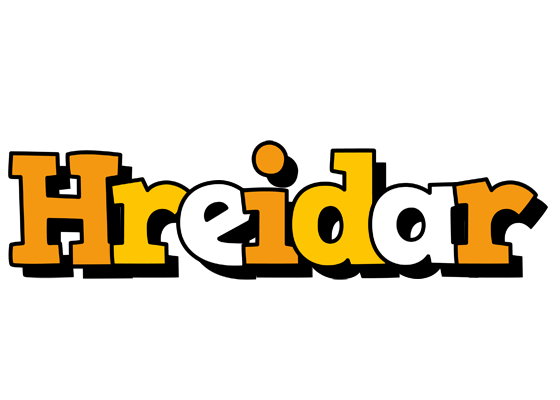 Hreidar cartoon logo