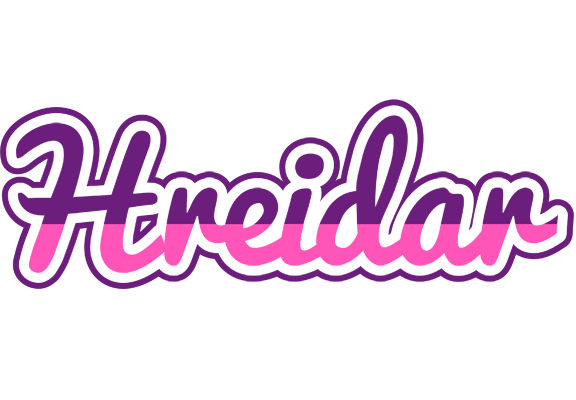 Hreidar cheerful logo