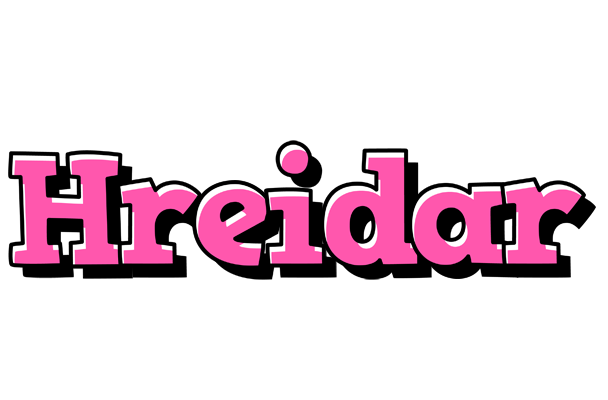 Hreidar girlish logo
