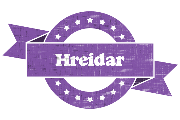 Hreidar royal logo