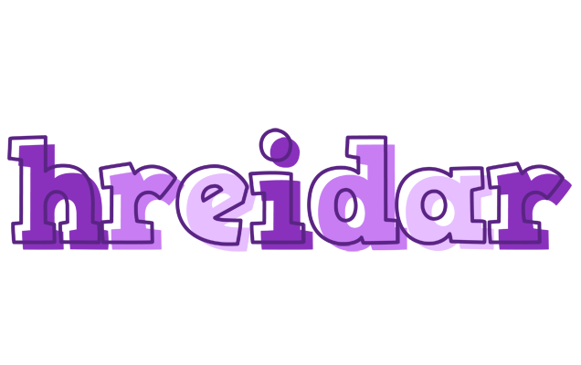 Hreidar sensual logo