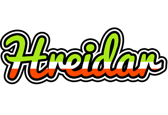Hreidar superfun logo