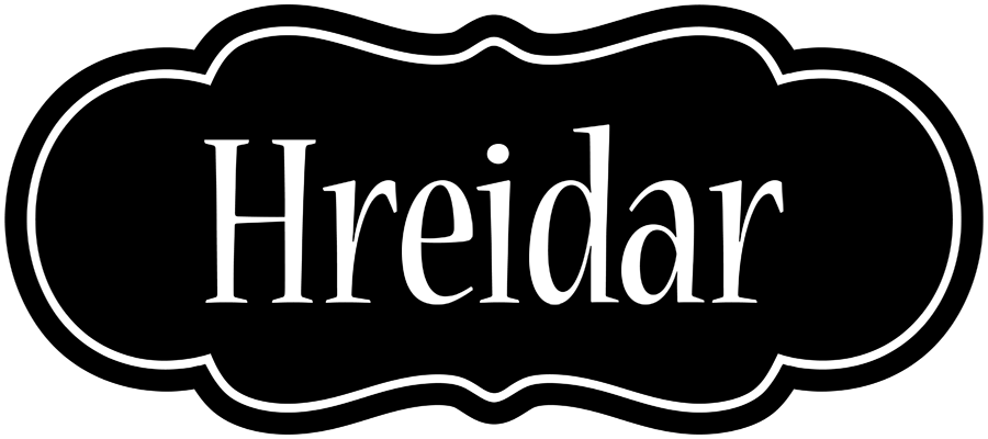 Hreidar welcome logo