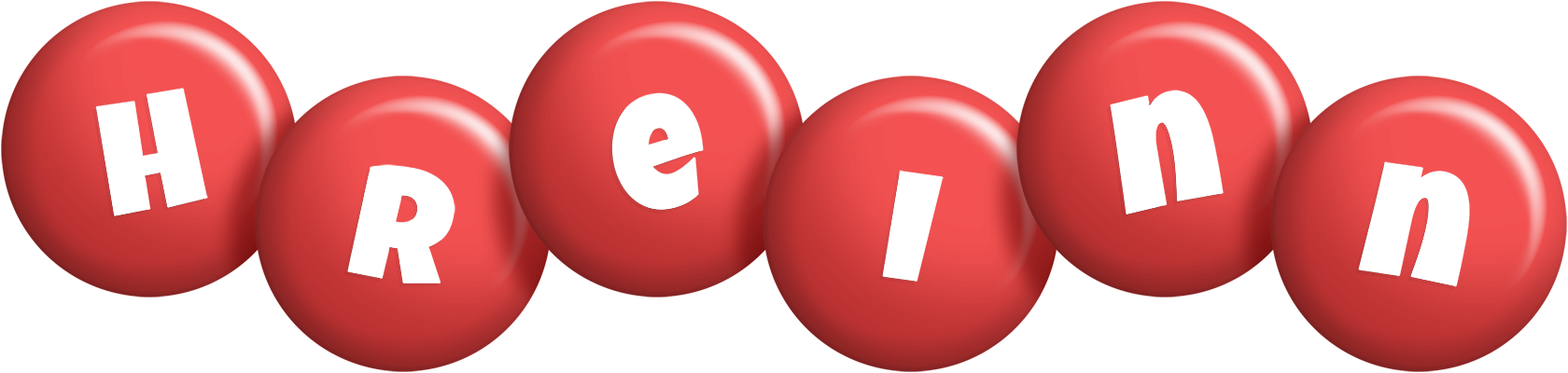 Hreinn candy-red logo