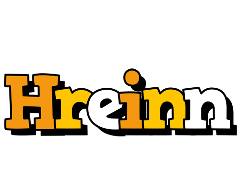 Hreinn cartoon logo