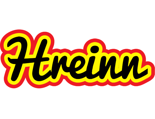 Hreinn flaming logo
