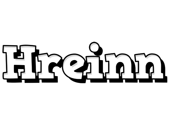 Hreinn snowing logo