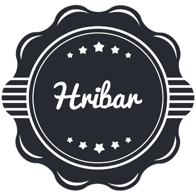 Hribar badge logo