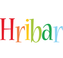 Hribar birthday logo