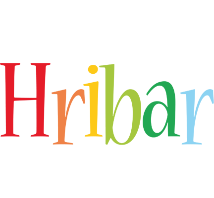 Hribar birthday logo