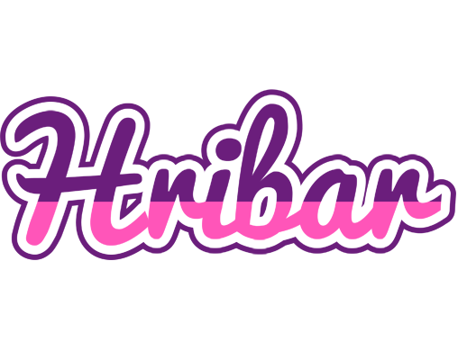 Hribar cheerful logo