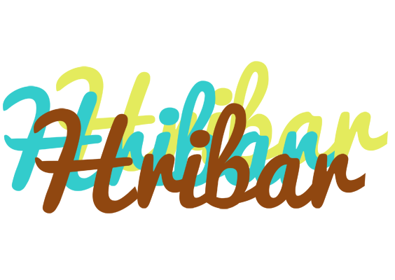 Hribar cupcake logo