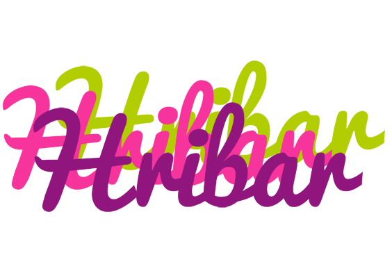 Hribar flowers logo