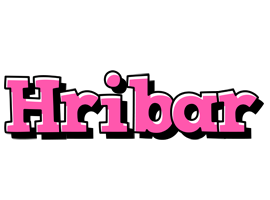 Hribar girlish logo