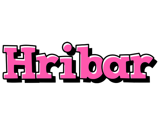 Hribar girlish logo