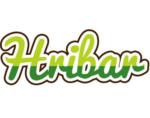 Hribar golfing logo